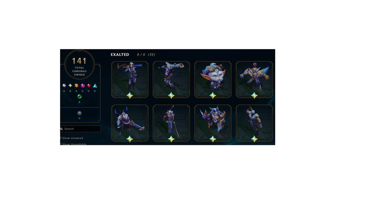 продажа аккаунта к игре League of Legends